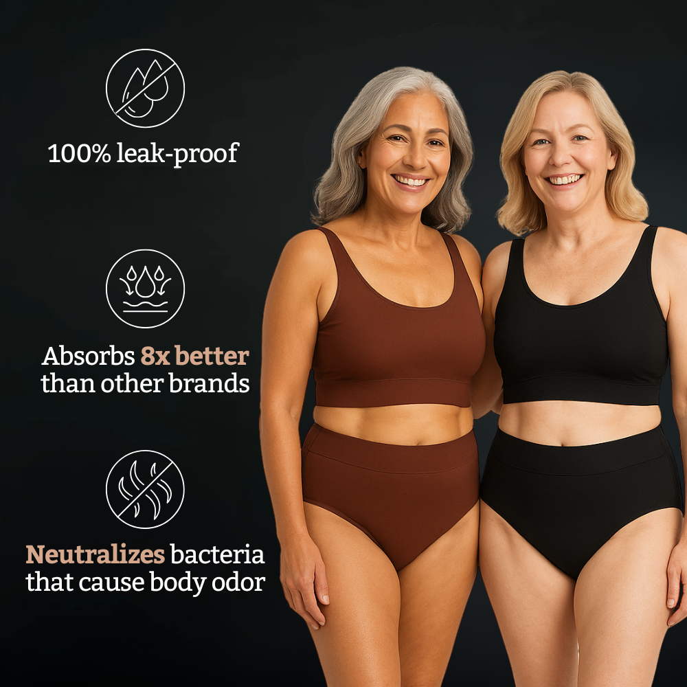 Clara's Leakproof Underwear (Midnight Noir)