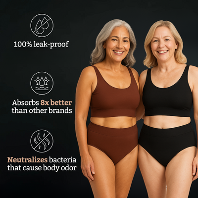 Clara's Leakproof Underwear (Midnight Noir)